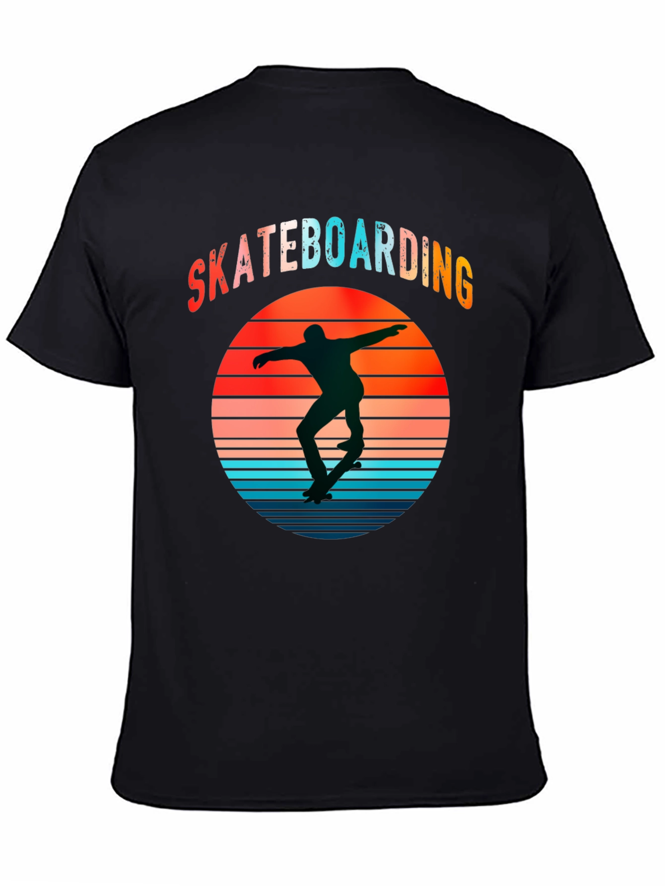 Skateboarding Retro Graphic T-Shirt