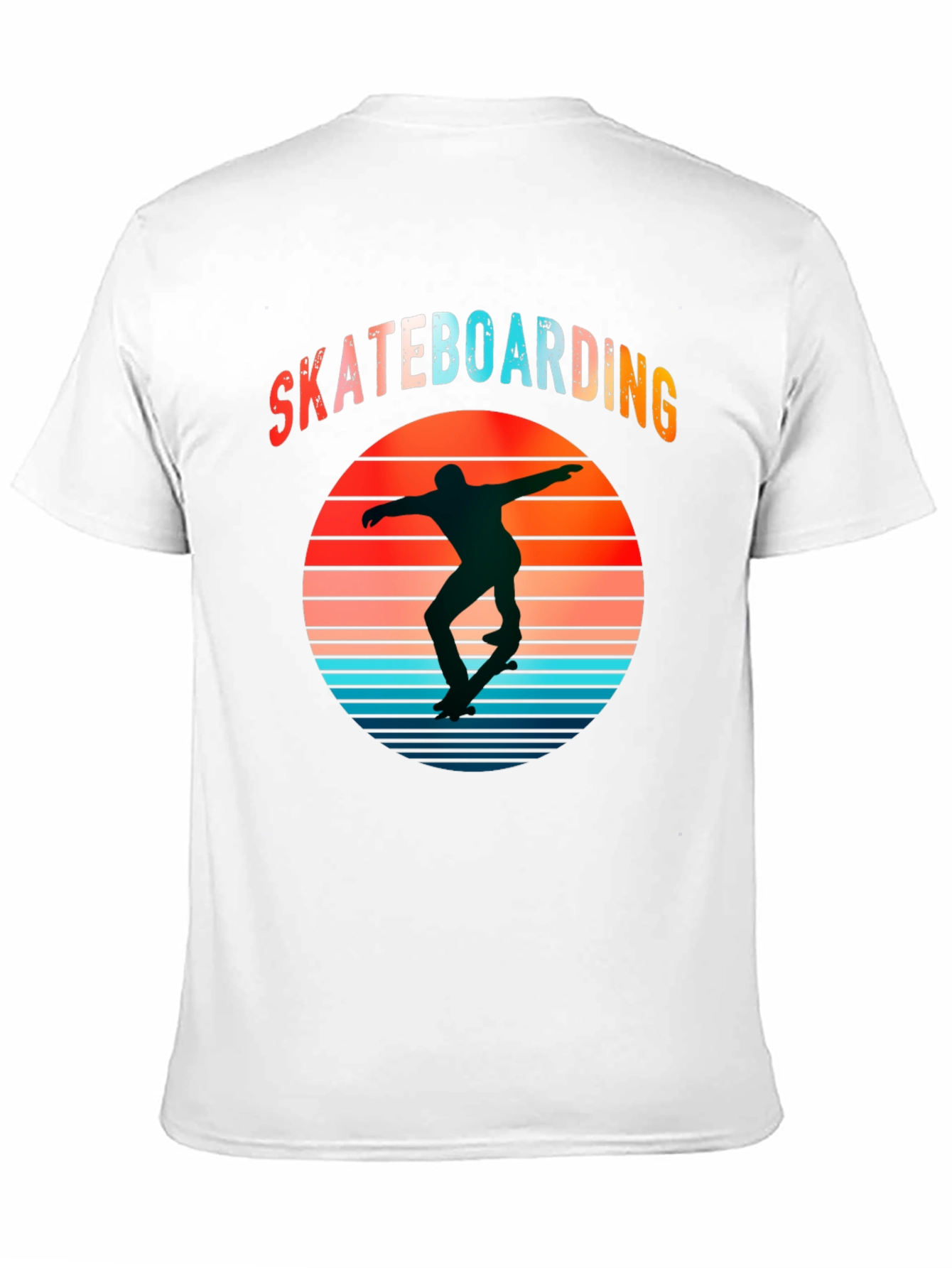 Skateboarding Retro Graphic T-Shirt