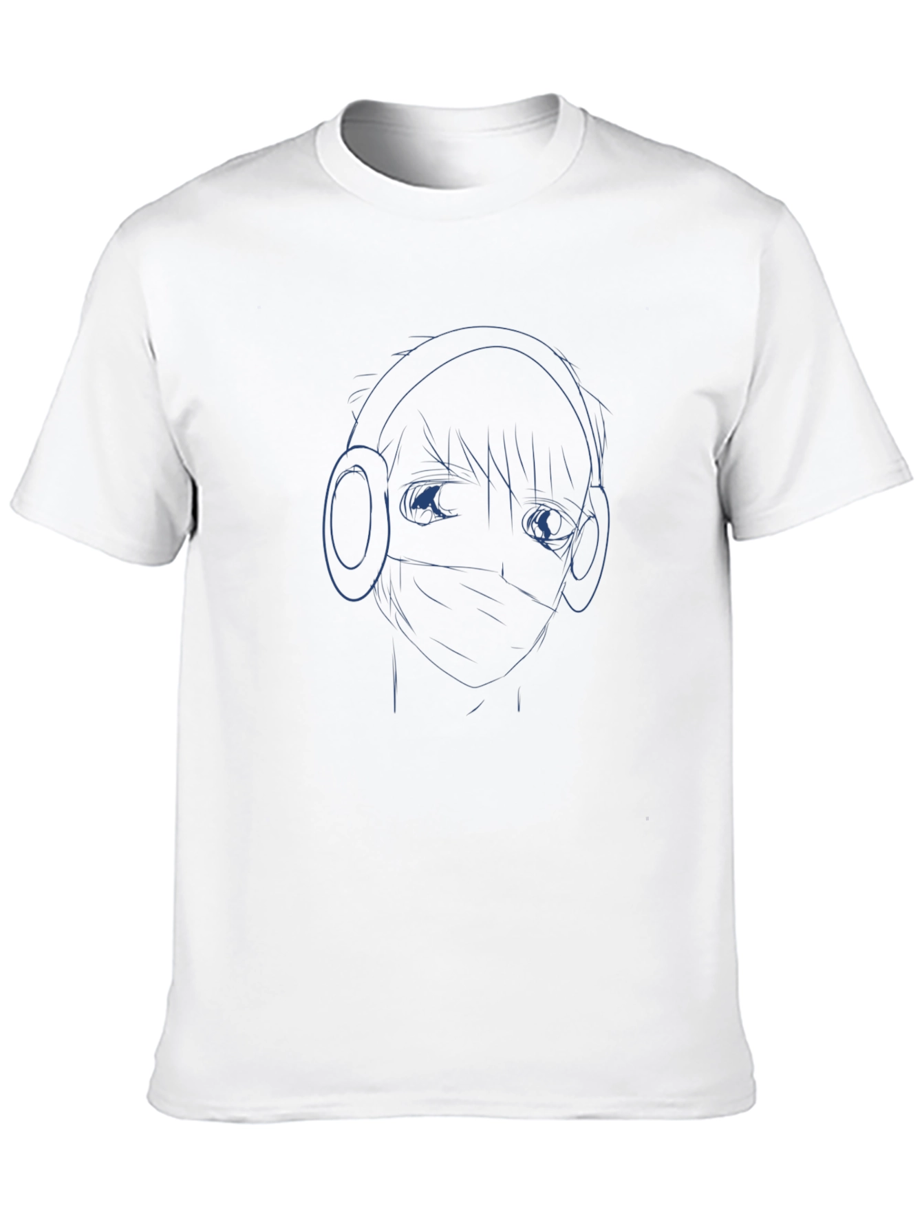 Anime Masked T-Shirt - Cool Design
