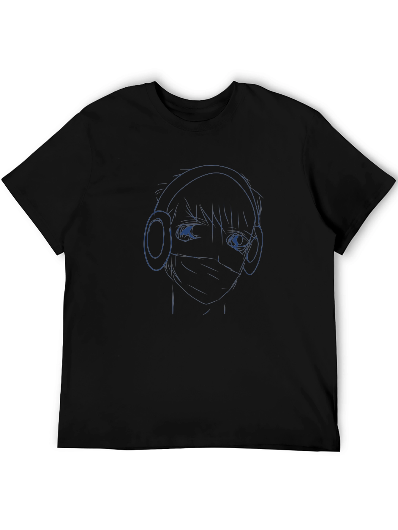 Anime Masked T-Shirt - Cool Design