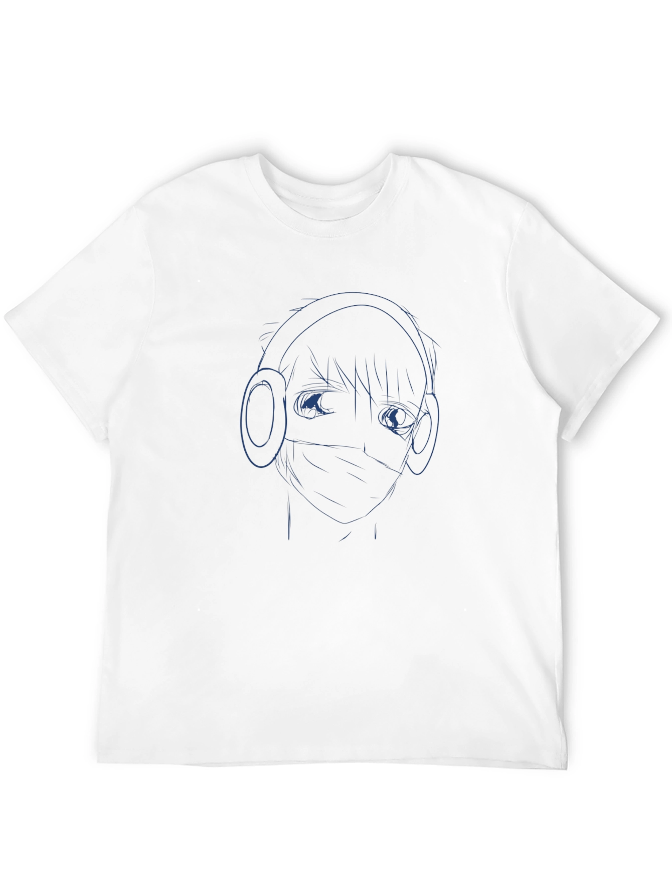 Anime Masked T-Shirt - Cool Design