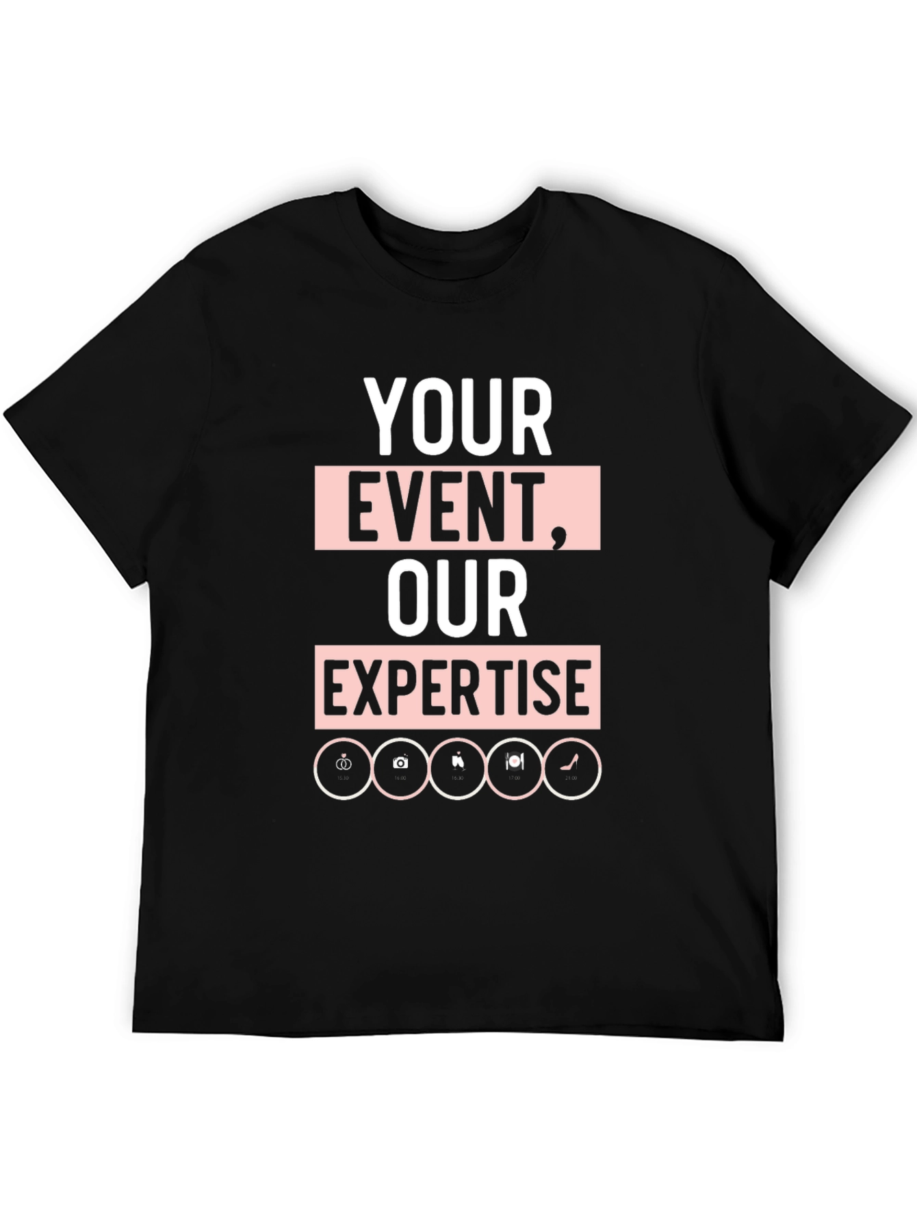 Event Expertise Graphic Tee - Black