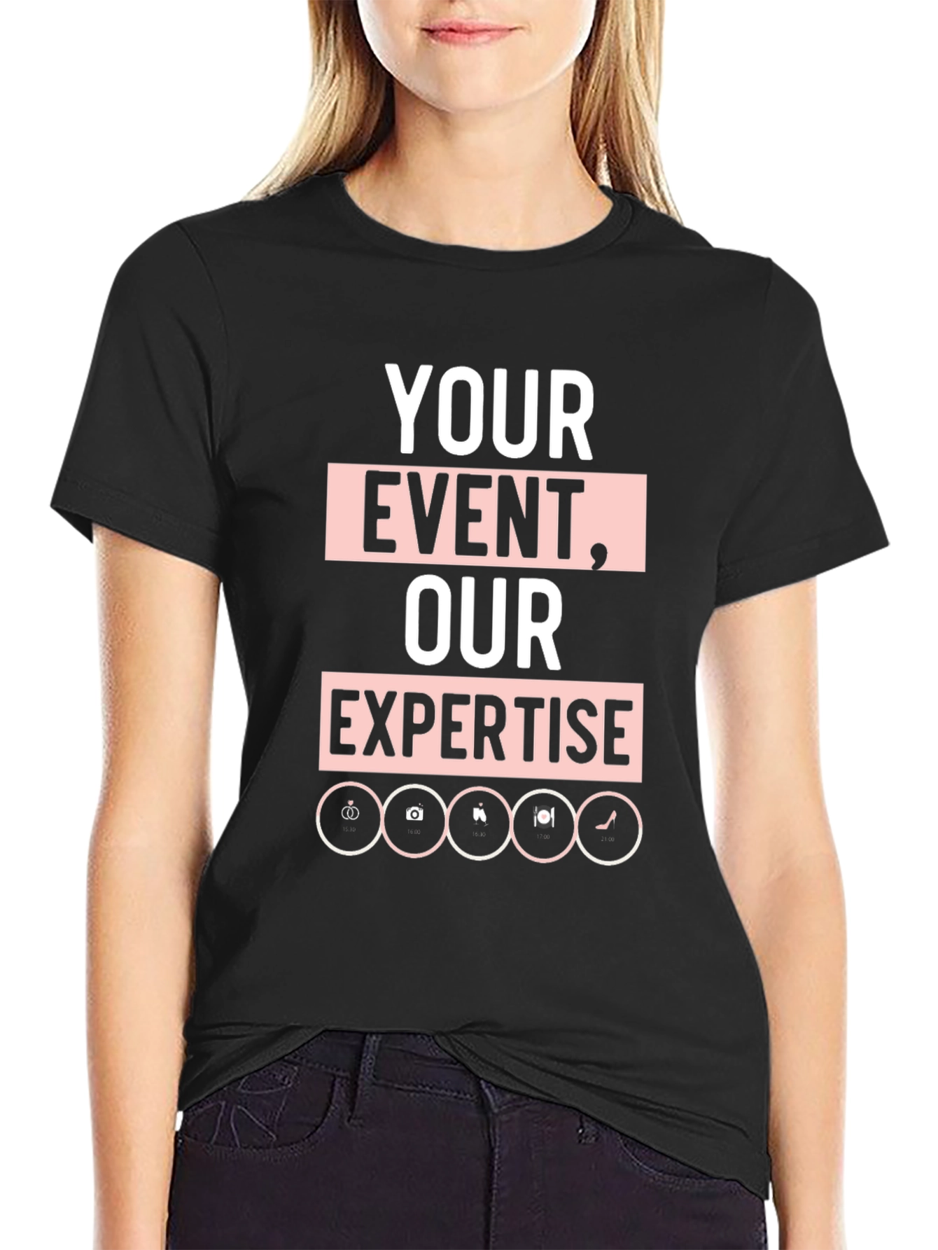 Event Expertise Graphic Tee - Black