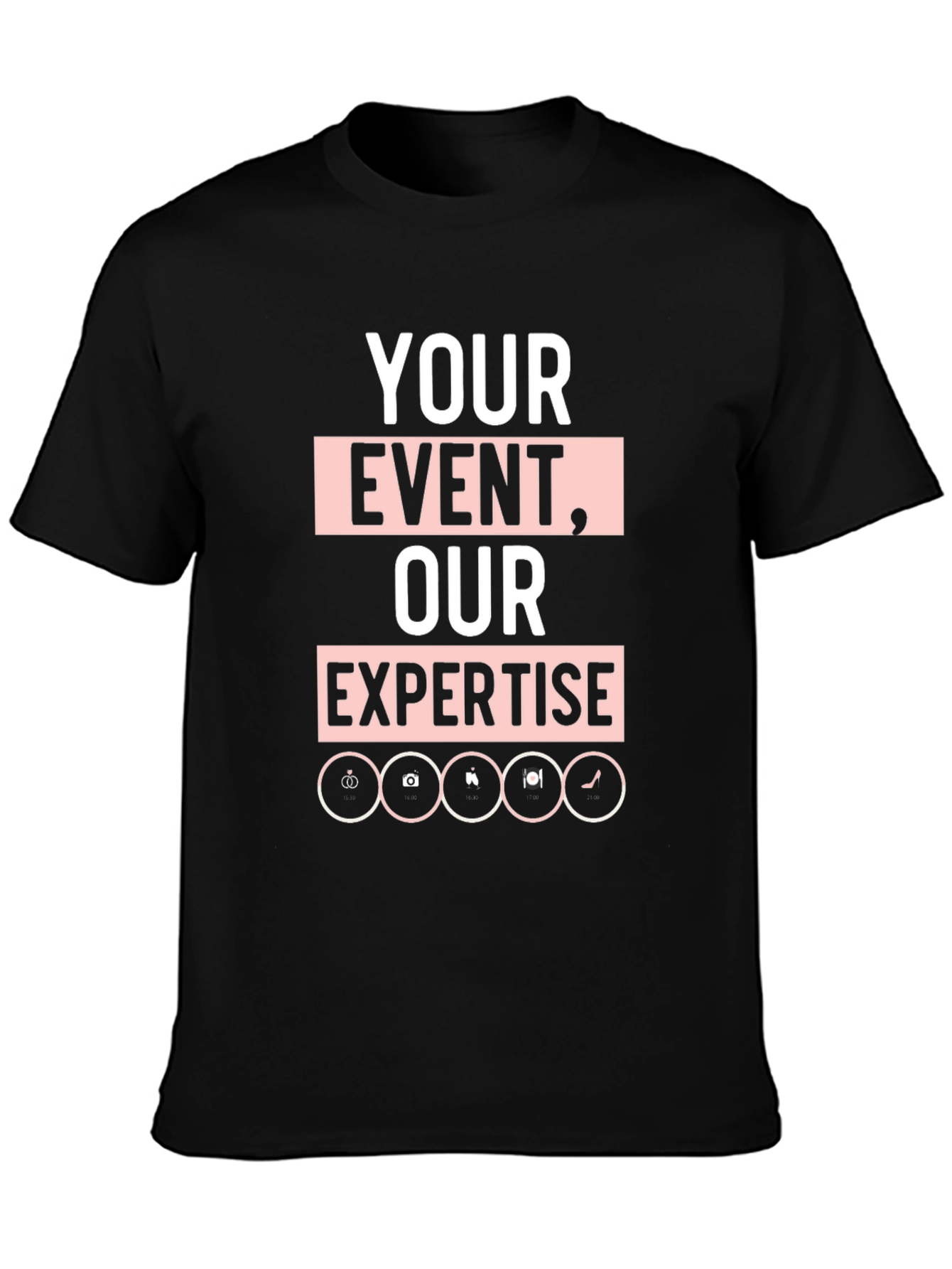 Event Expertise Graphic Tee - Black
