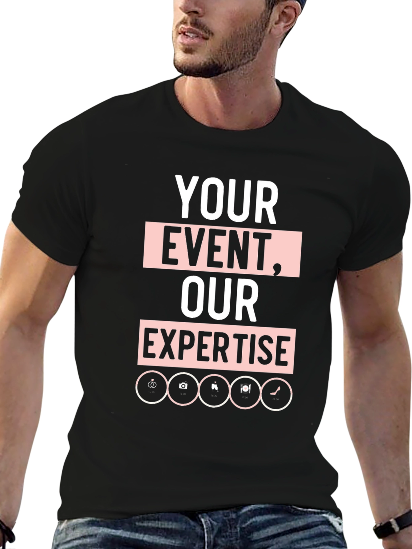 Event Expertise Graphic Tee - Black