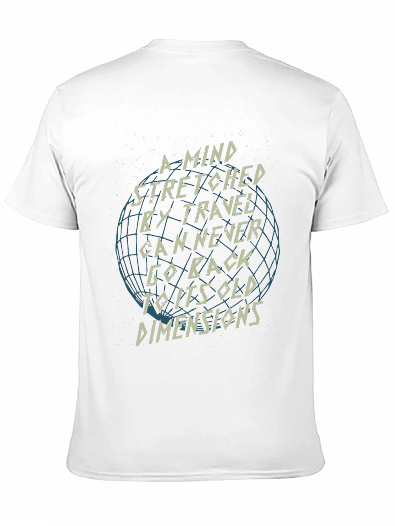 Travel Quote Graphic T-Shirt - Mind Stretched