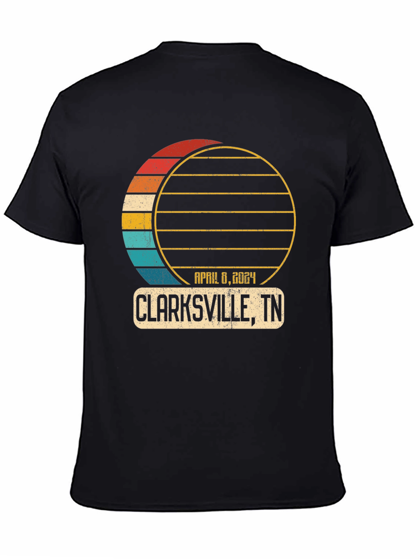 Clarksville TN April 8 2024 Eclipse T-Shirt