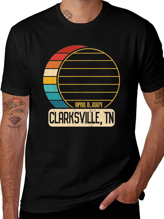 Clarksville TN April 8 2024 Eclipse T-Shirt
