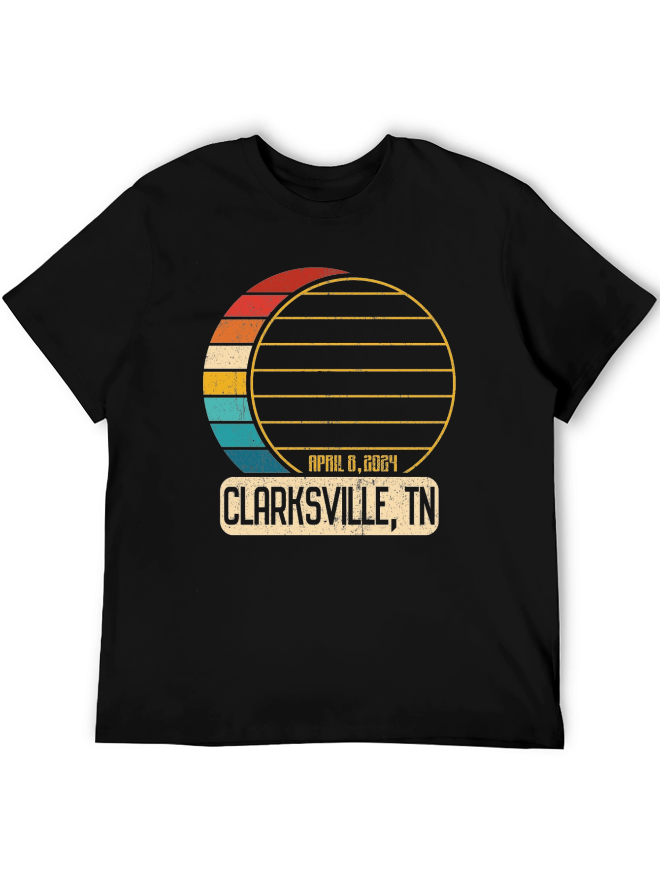 Clarksville TN April 8 2024 Eclipse T-Shirt