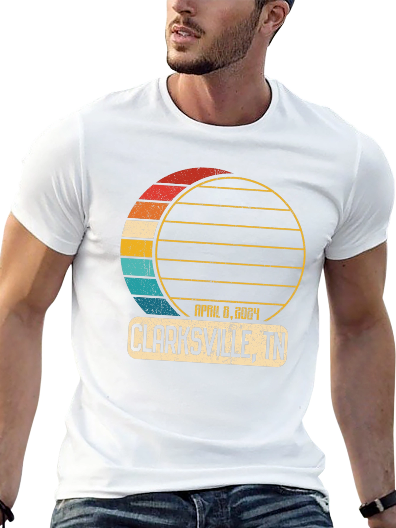 Clarksville TN April 8 2024 Eclipse T-Shirt
