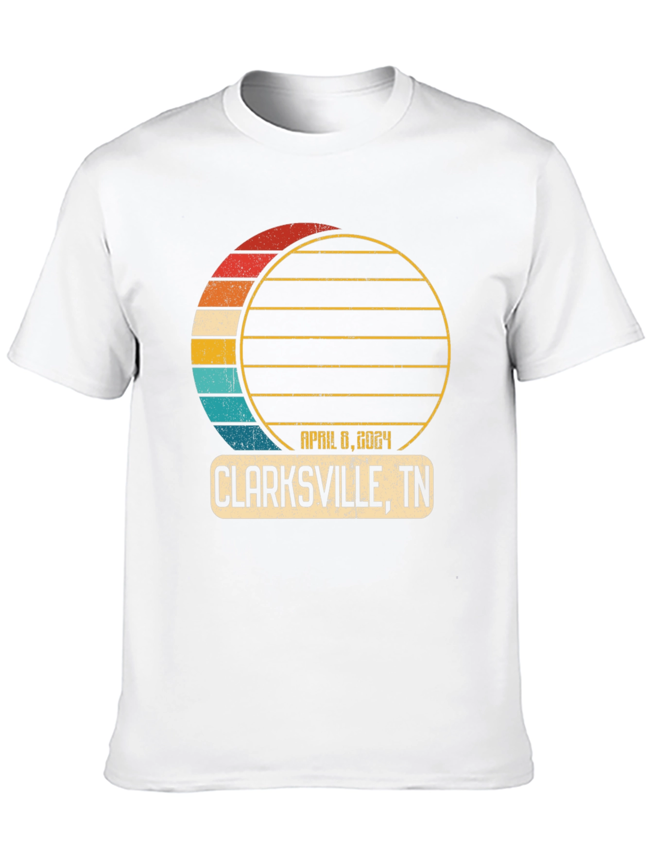 Clarksville TN April 8 2024 Eclipse T-Shirt