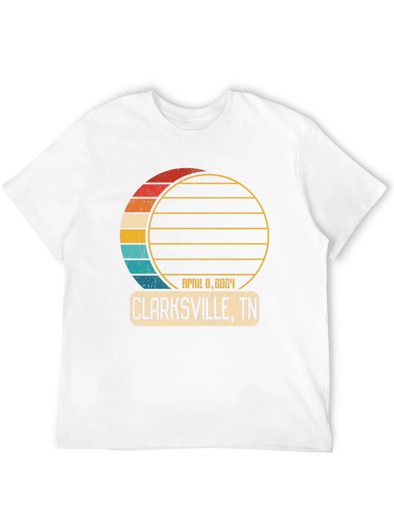 Clarksville TN April 8 2024 Eclipse T-Shirt