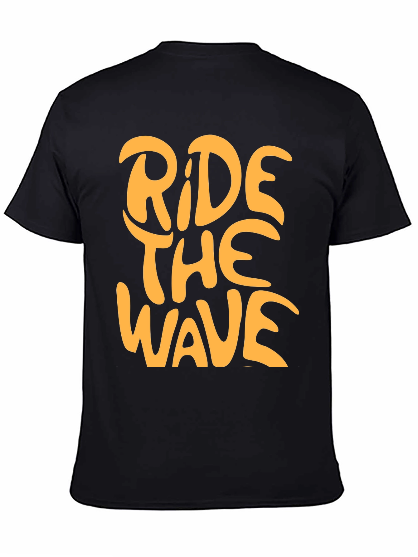 Ride The Wave Graphic T-Shirt - Black
