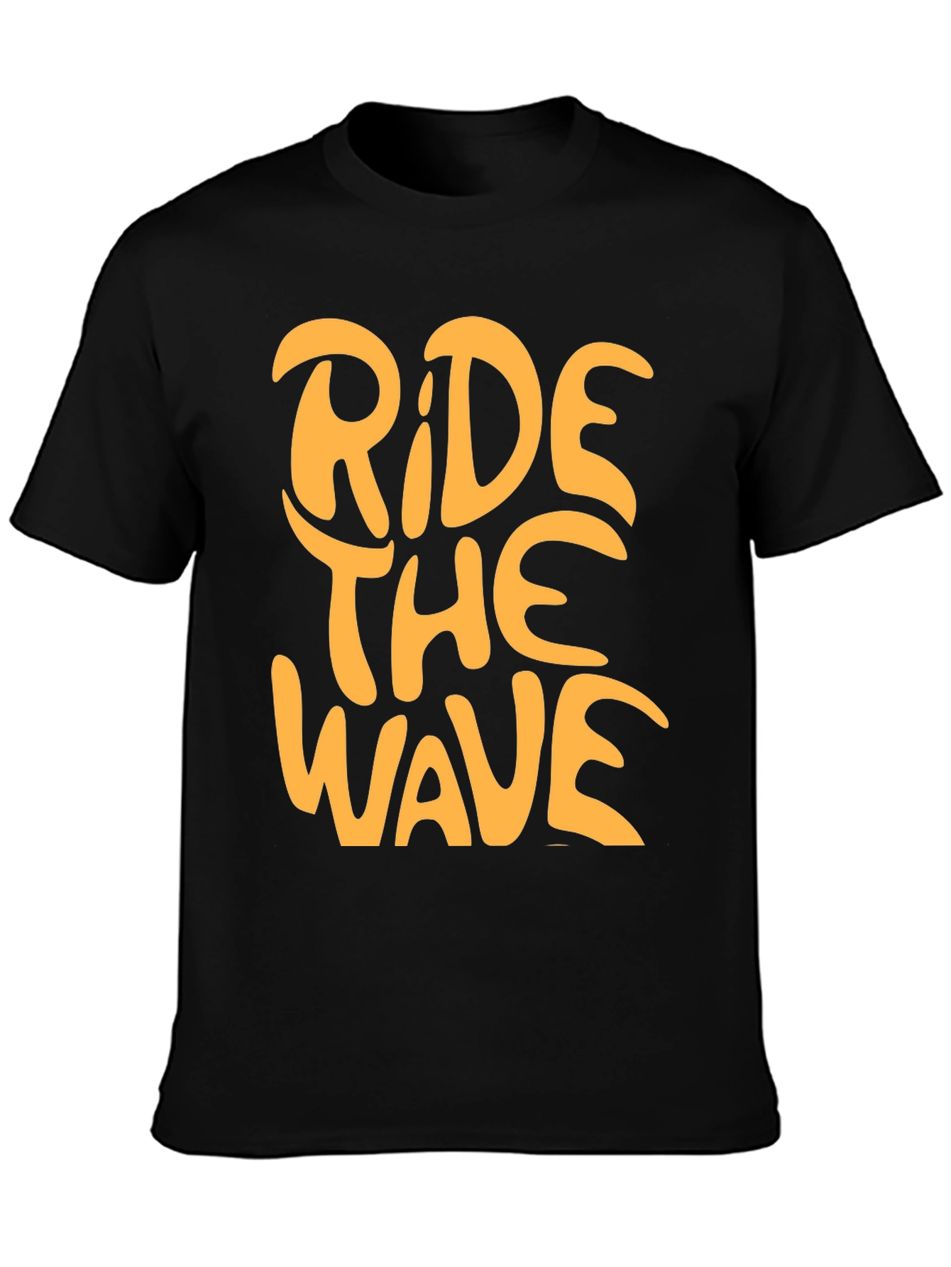 Ride The Wave Graphic T-Shirt - Black