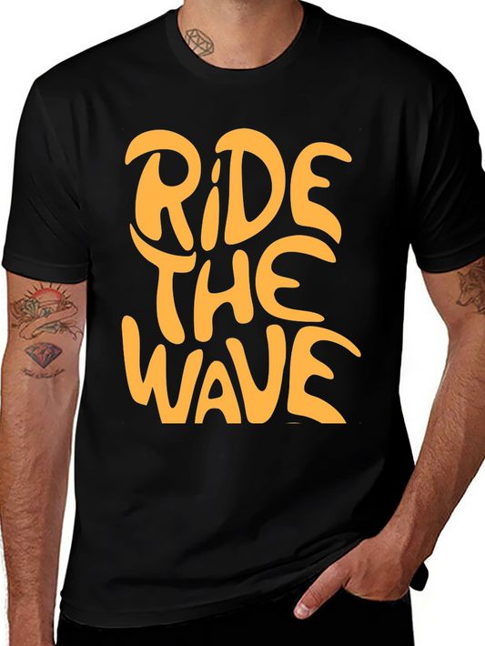 Ride The Wave Graphic T-Shirt - Black