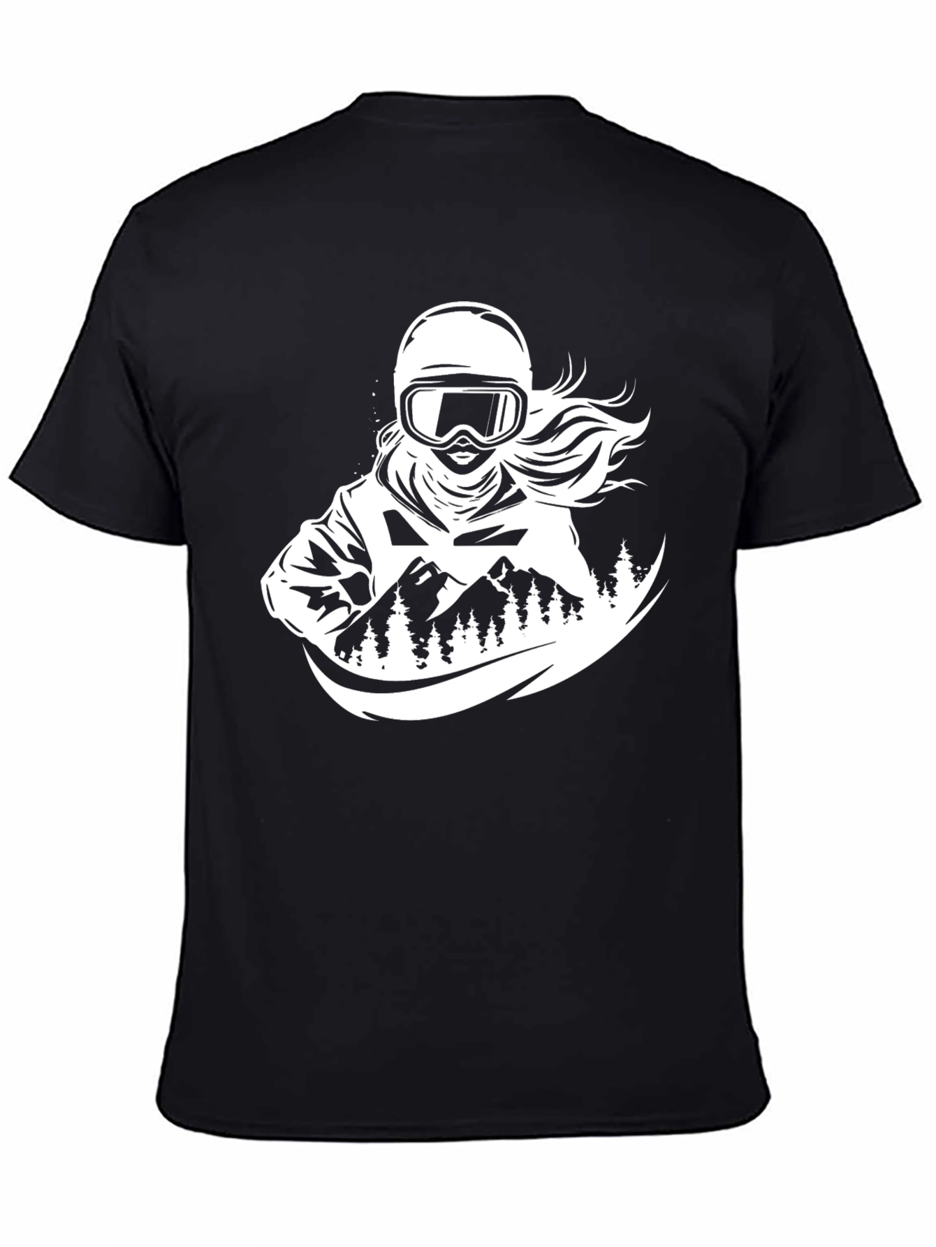 Snow Sport Athlete Graphic Tee