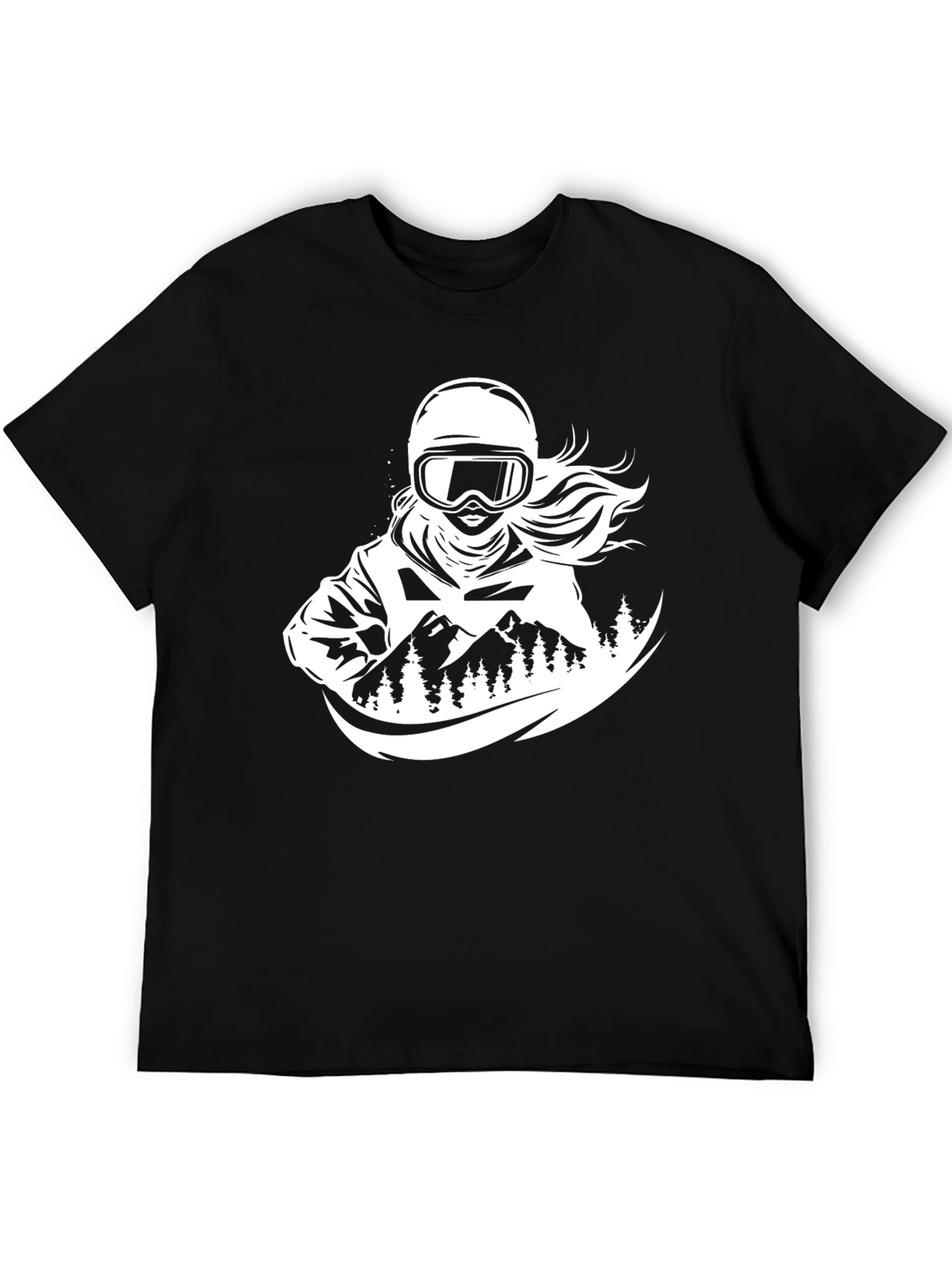 Snow Sport Athlete Graphic Tee