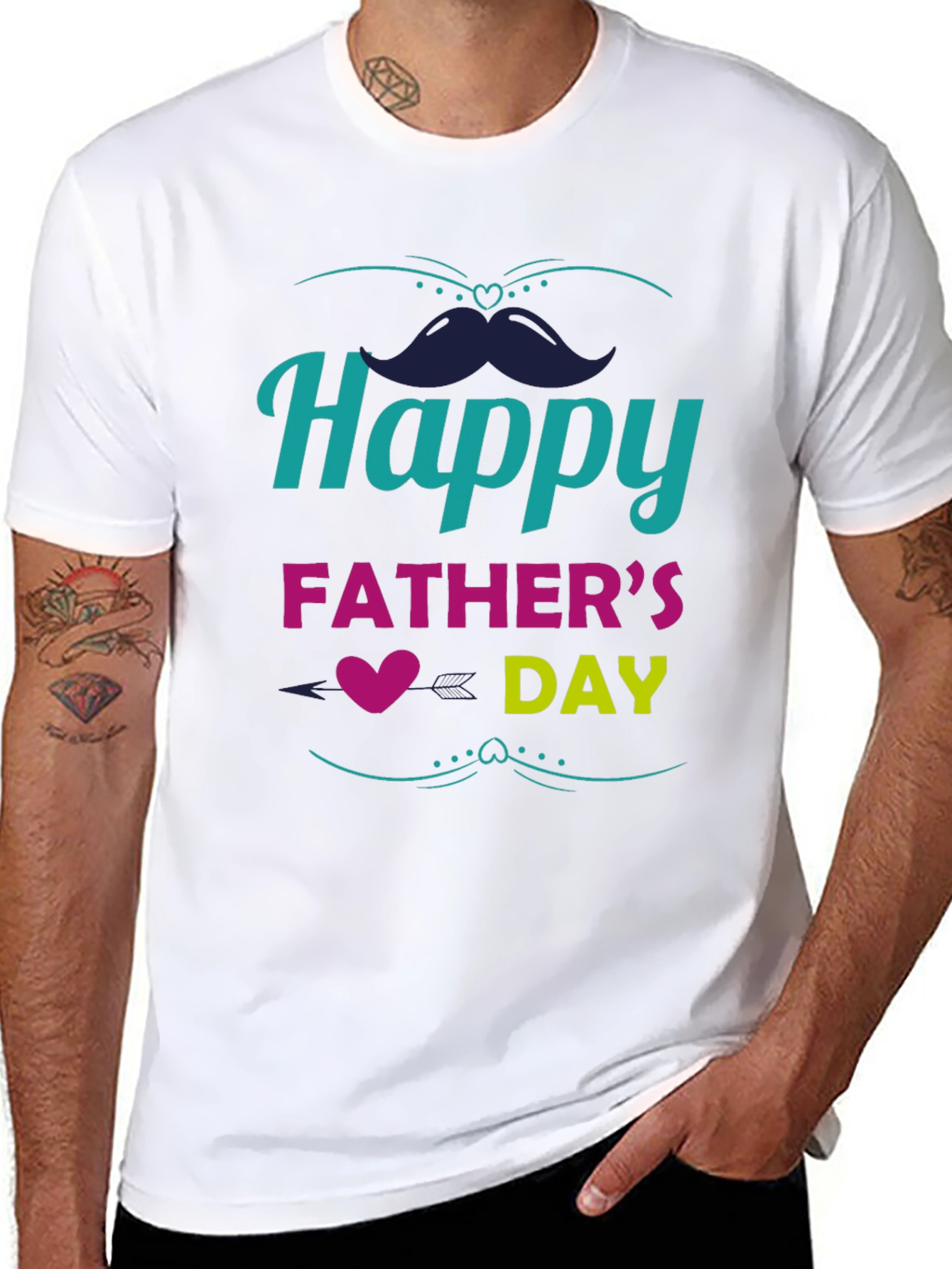 Happy Fathers Day Graphic T-Shirt