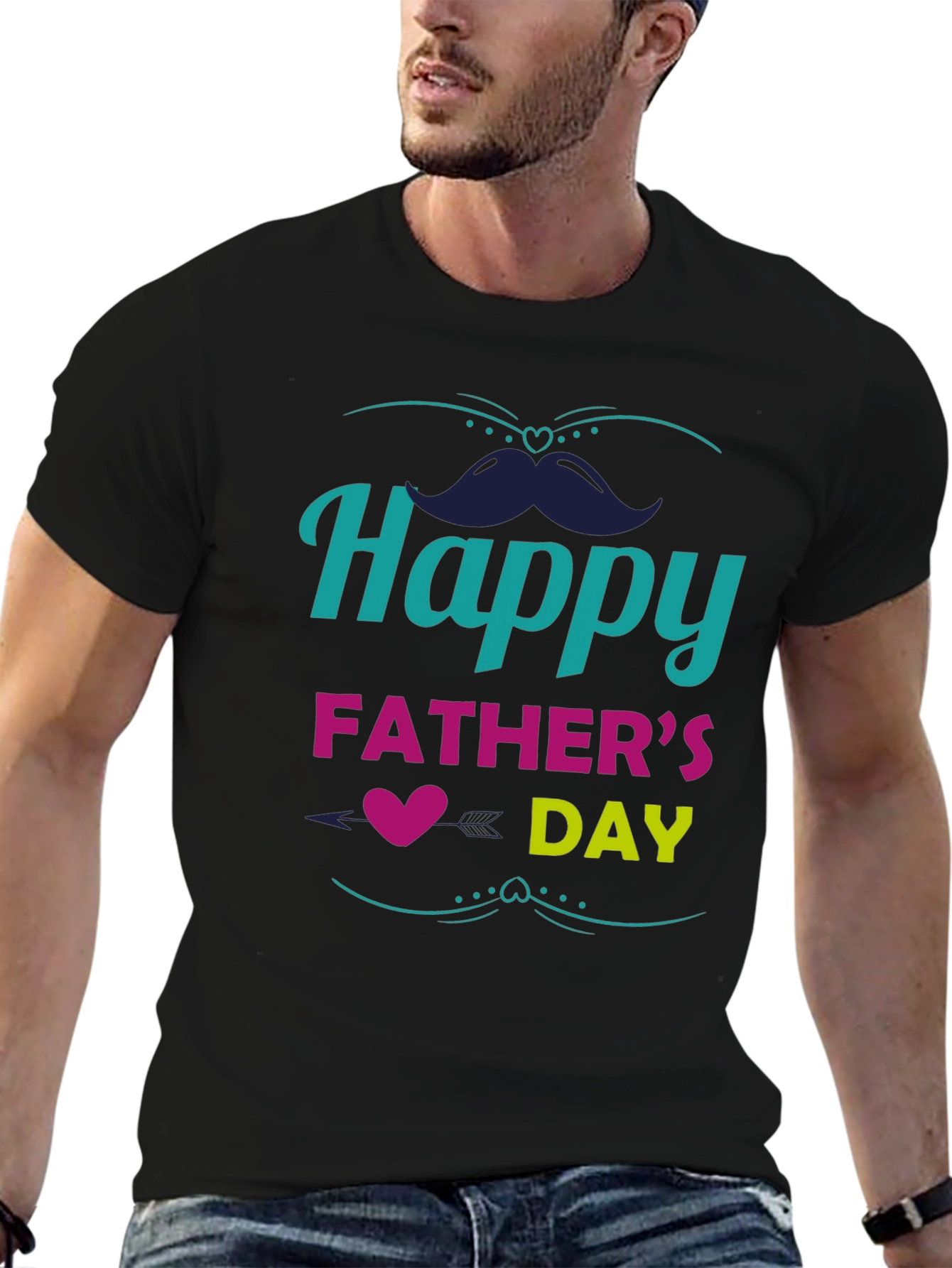 Happy Fathers Day Graphic T-Shirt