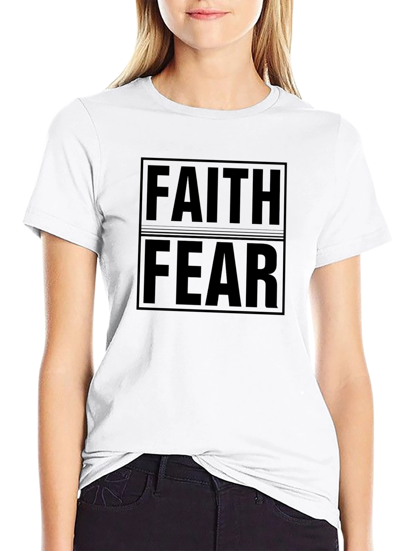 Faith Over Fear Graphic Tee - Mens