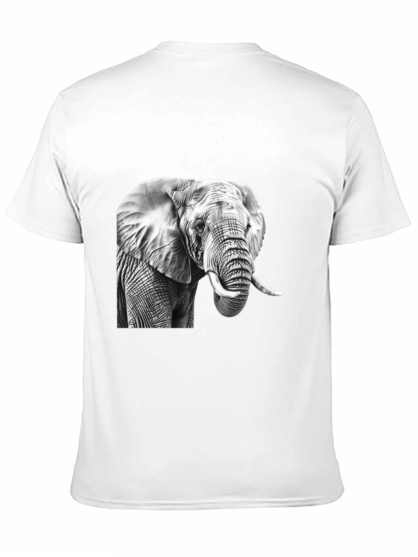 Elephant Graphic Tee - Mens Black T-Shirt
