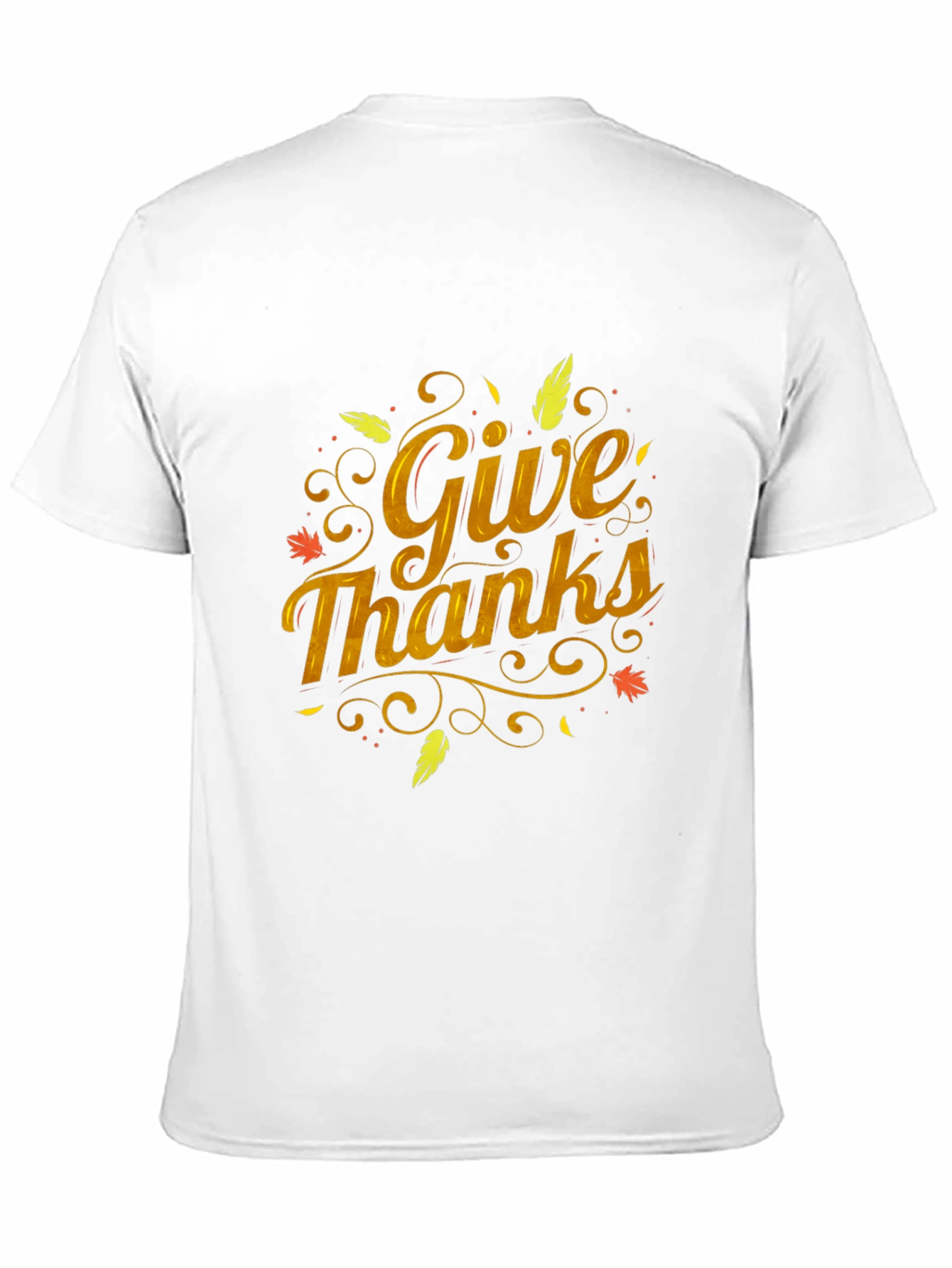 Give Thanks T-Shirt - Fall Thanksgiving Tee