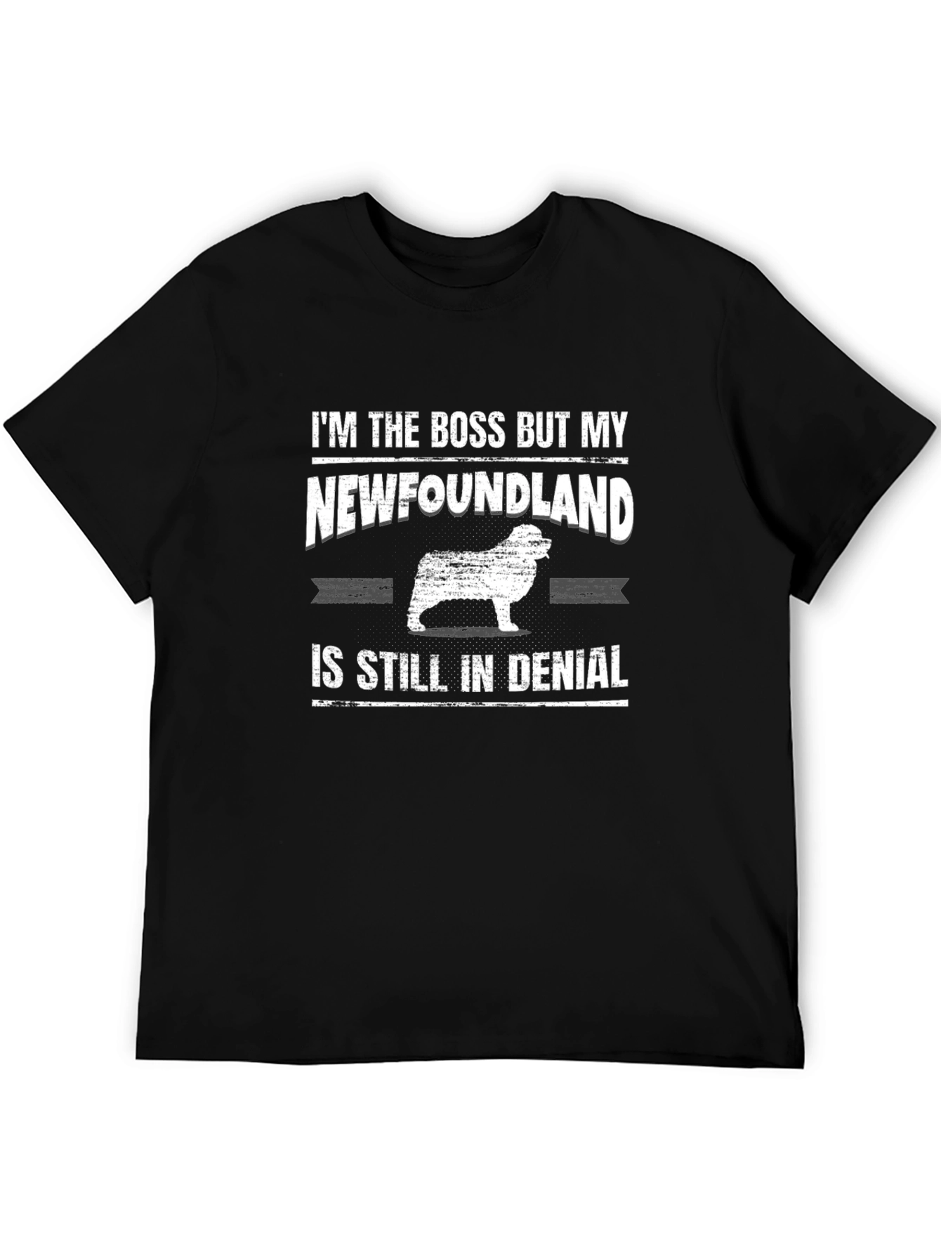Newfoundland Dog Boss T-Shirt Pet Lover Tee