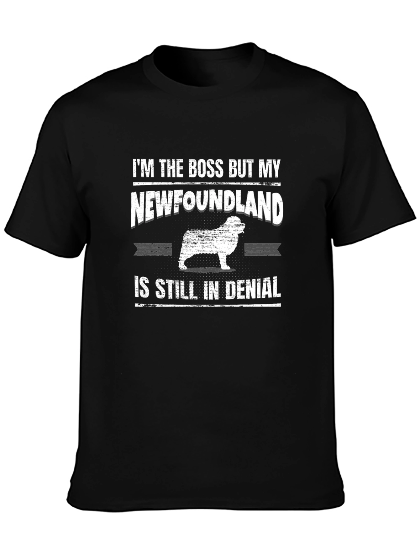 Newfoundland Dog Boss T-Shirt Pet Lover Tee