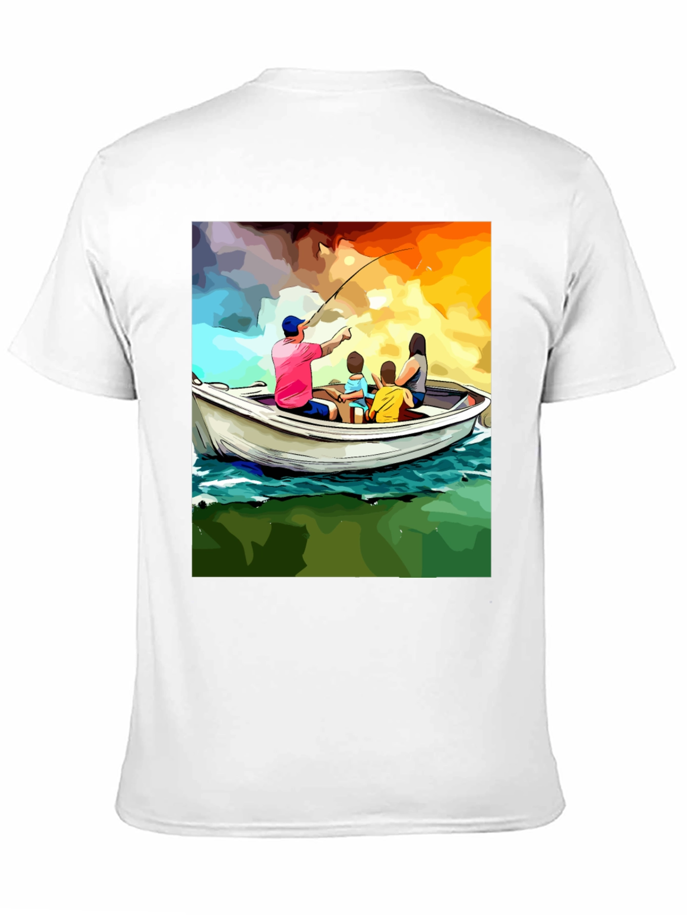 Family Fishing Trip Graphic Tee
