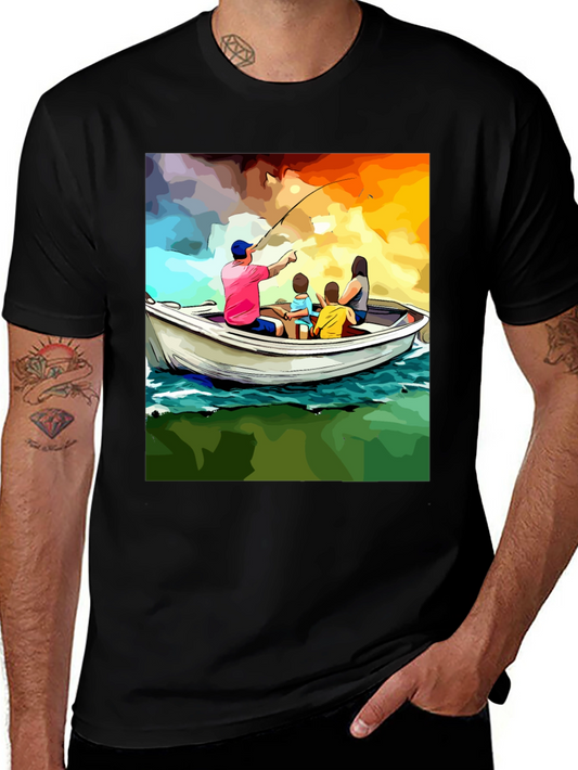 Family Fishing Trip Graphic Tee