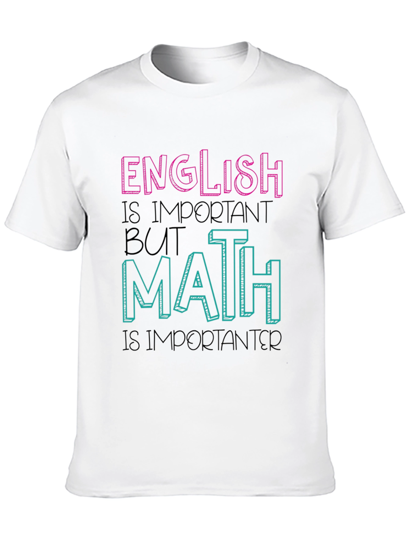 Math is Importanter Funny T-Shirt
