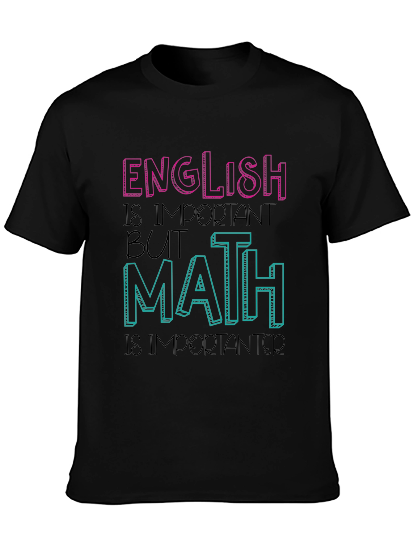 Math is Importanter Funny T-Shirt