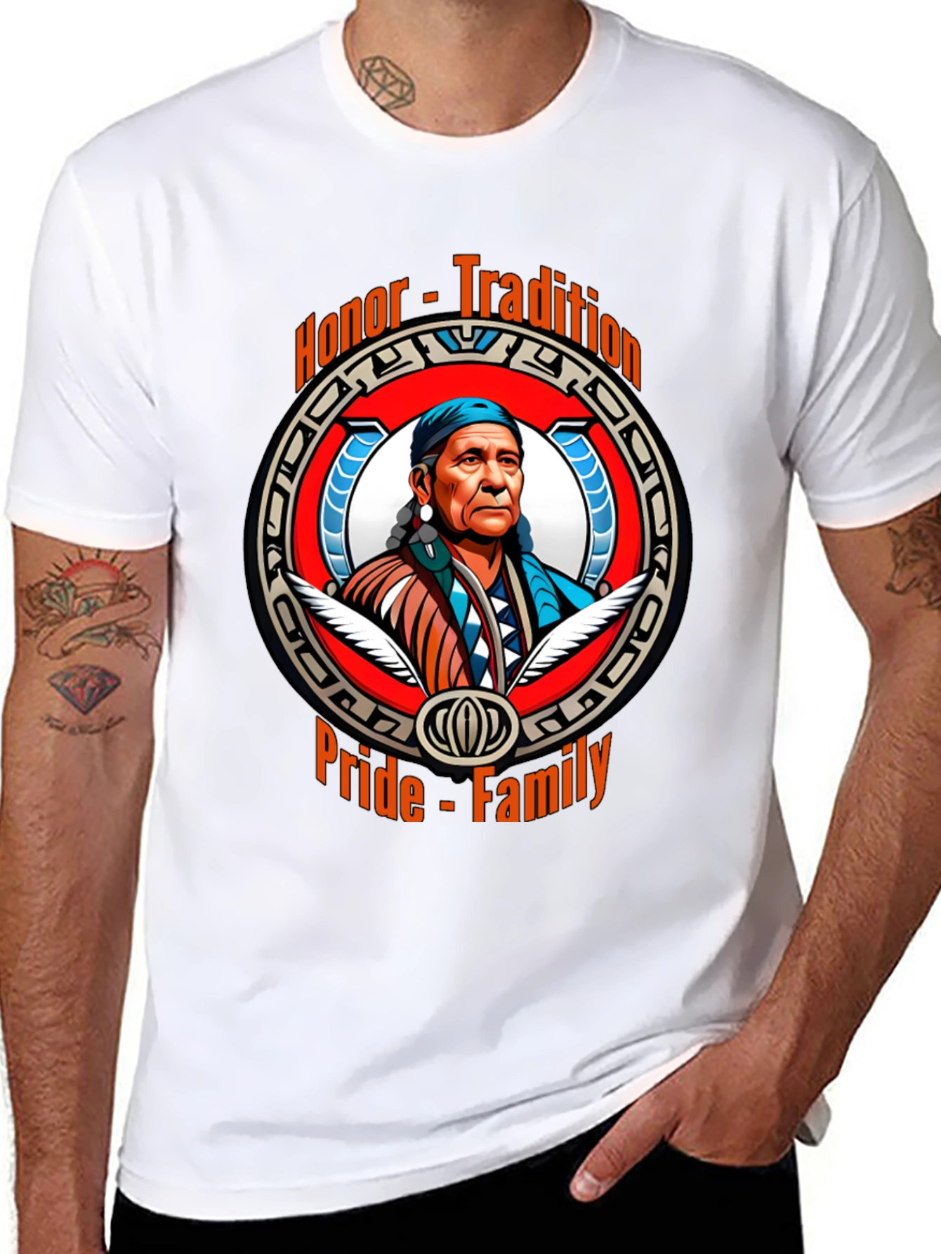 Honor Tradition Native American Pride T-Shirt