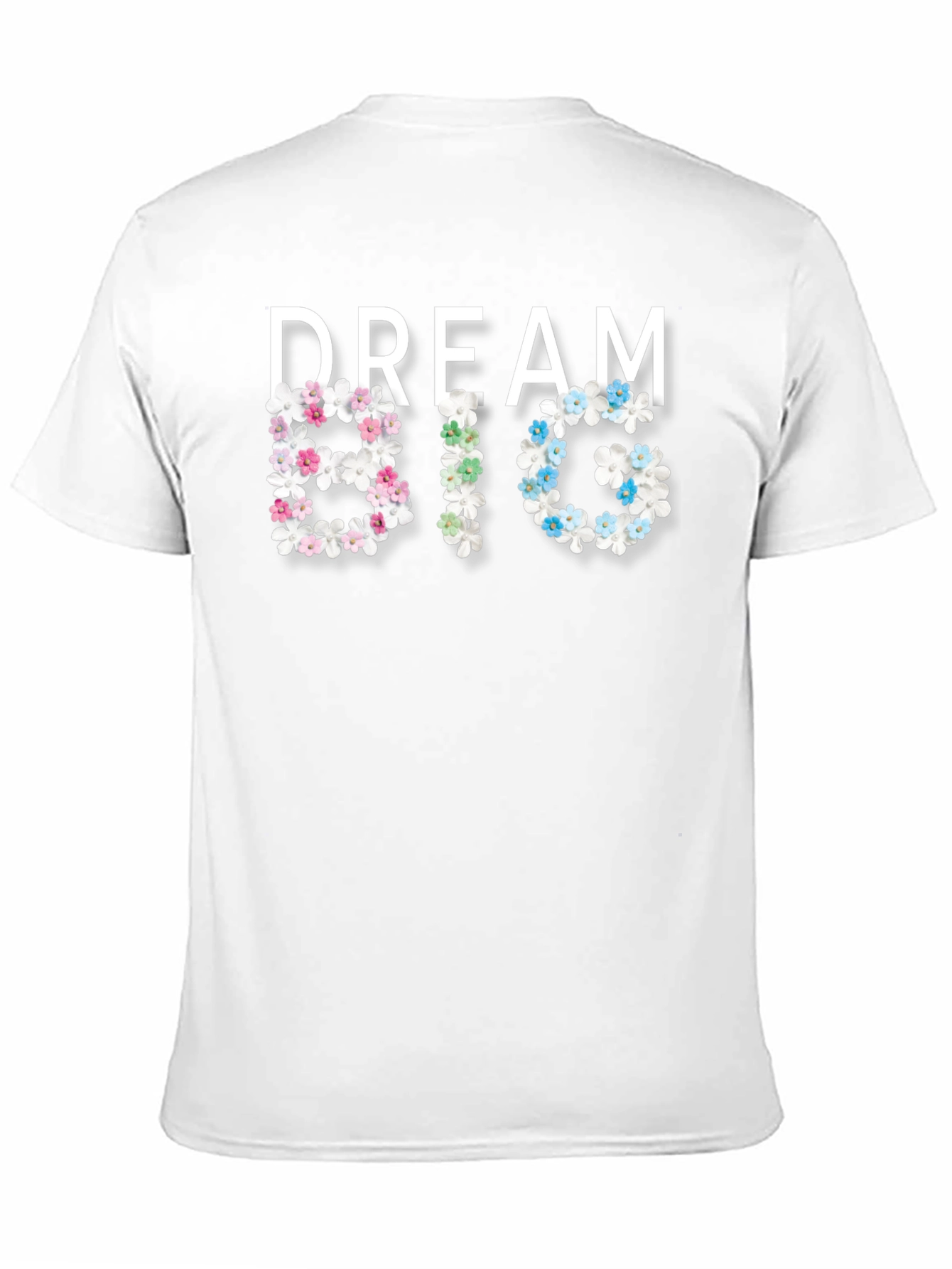 Dream Big Floral Graphic T-Shirt