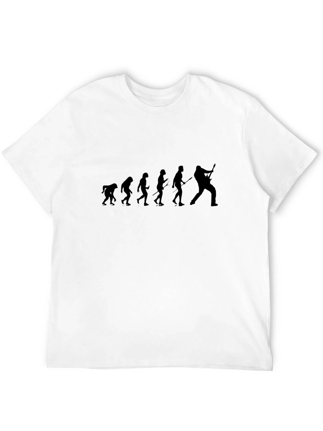 Evolution of Rock Black T-Shirt