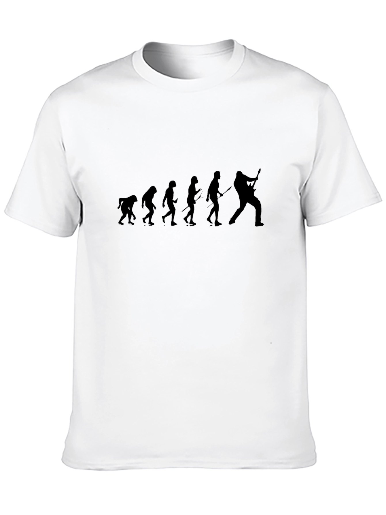 Evolution of Rock Black T-Shirt