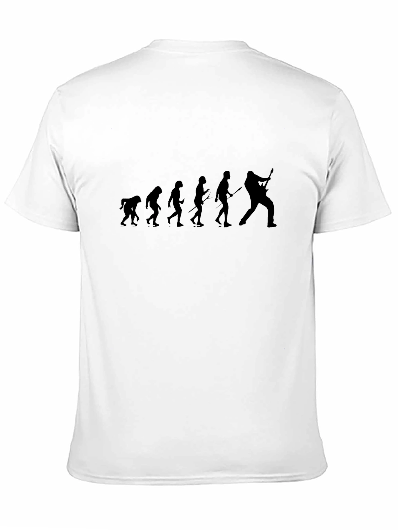 Evolution of Rock Black T-Shirt