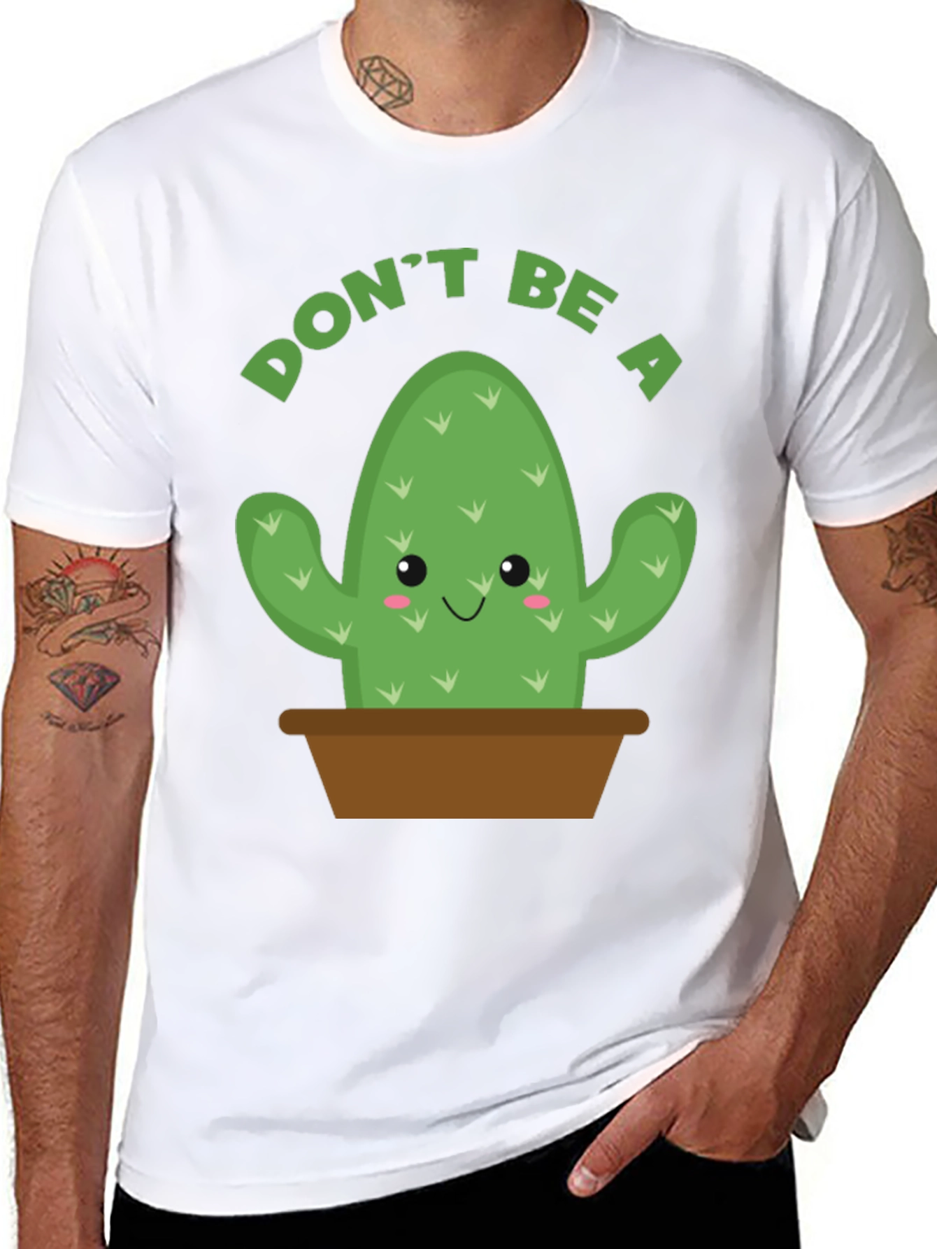 Dont Be A Prick T-Shirt - Cactus Graphic Tee