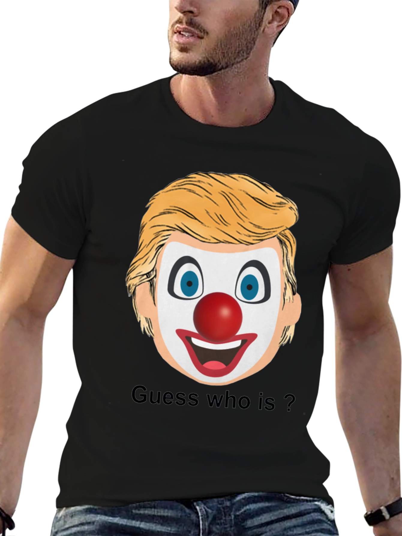 Clown Face Guess Who T-Shirt