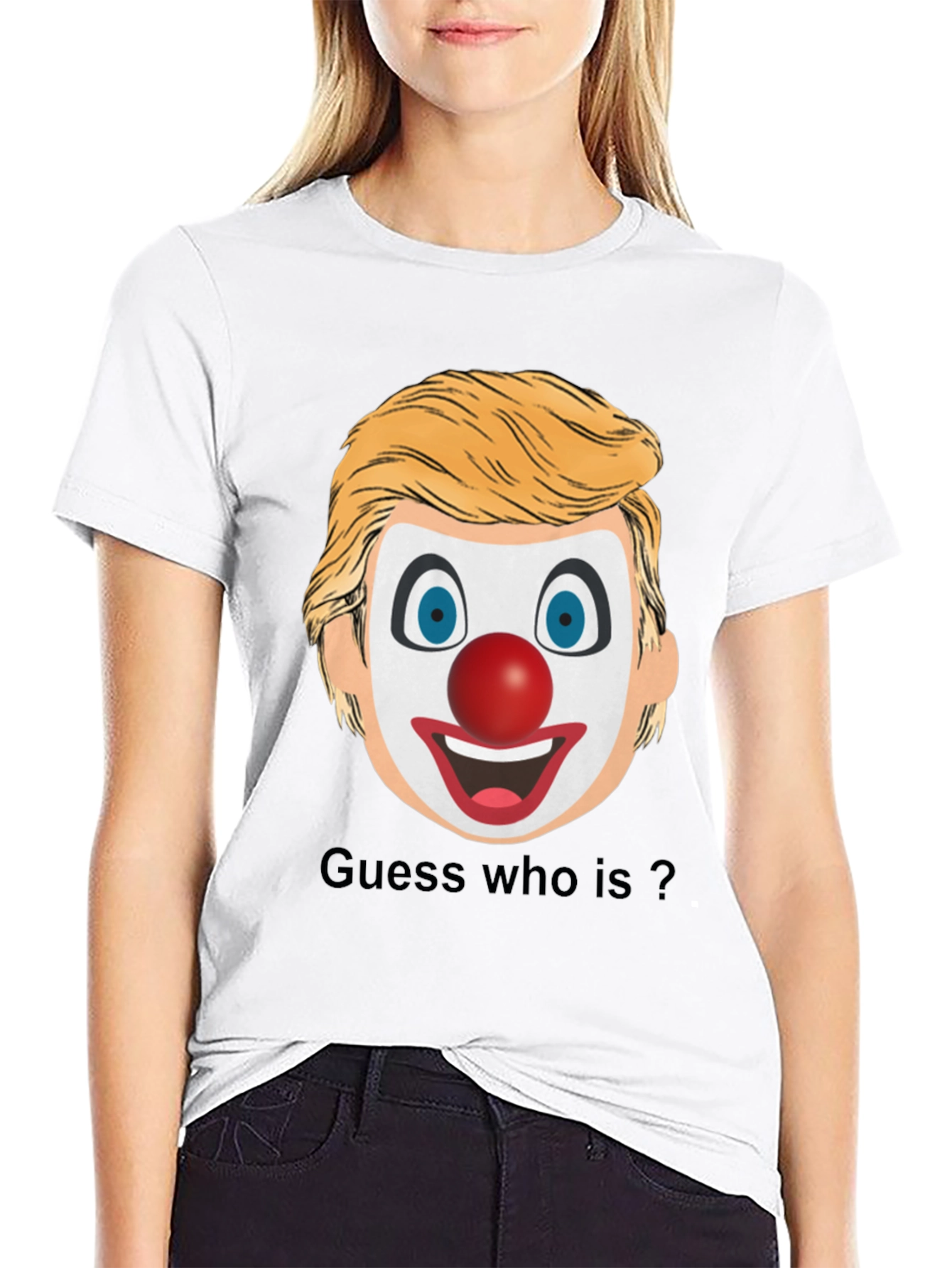 Clown Face Guess Who T-Shirt