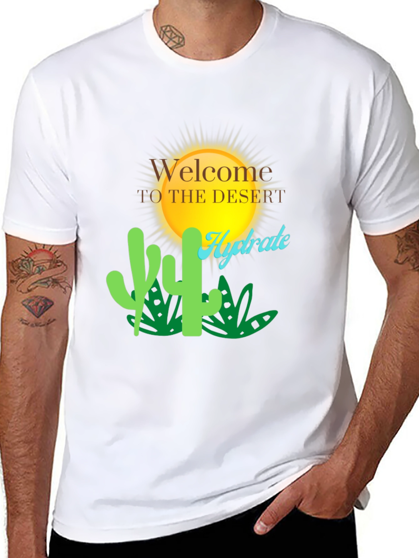 Welcome to the Desert Hydrate Tee