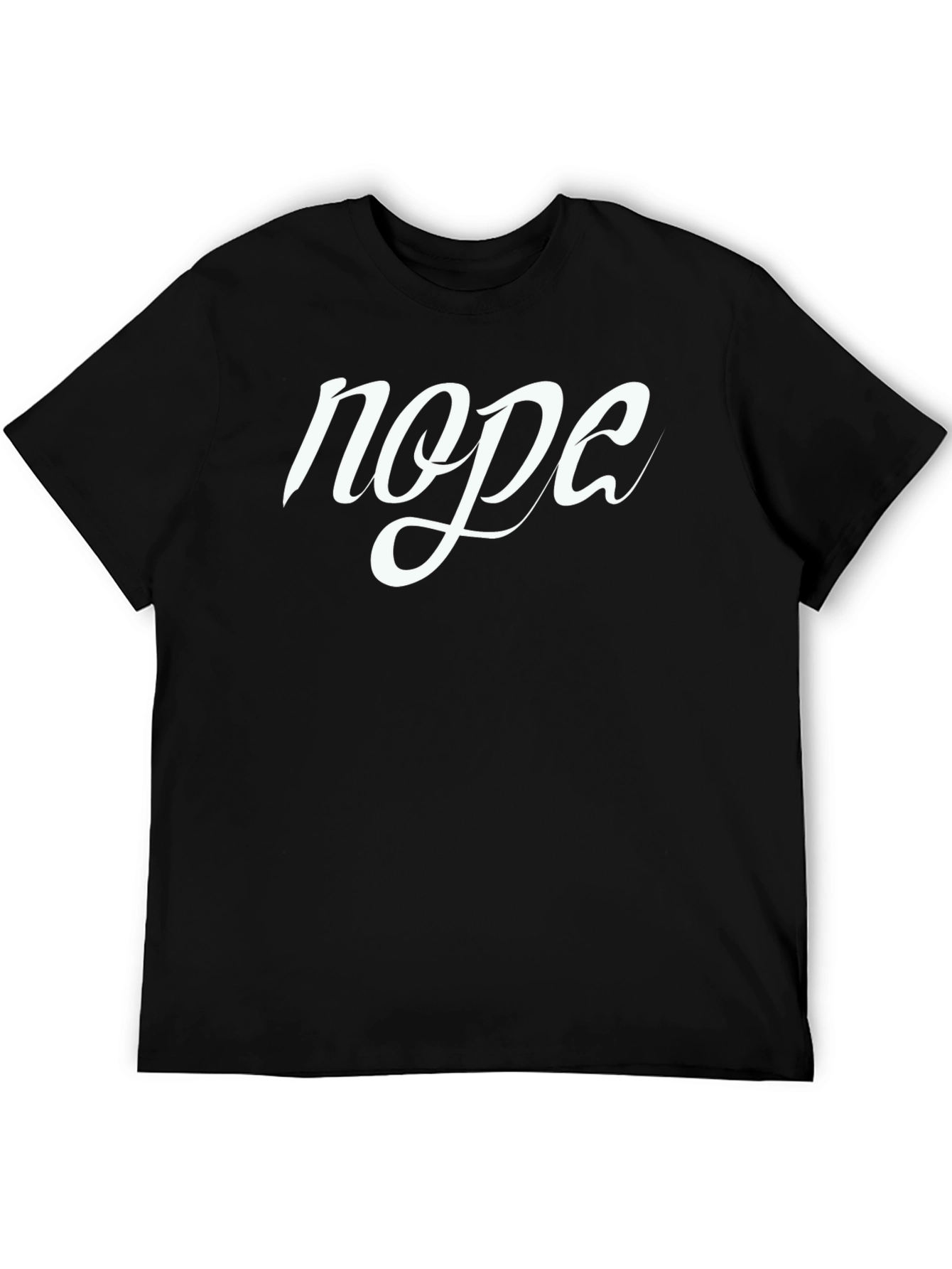 Nope Graphic T-Shirt - Casual Comfort
