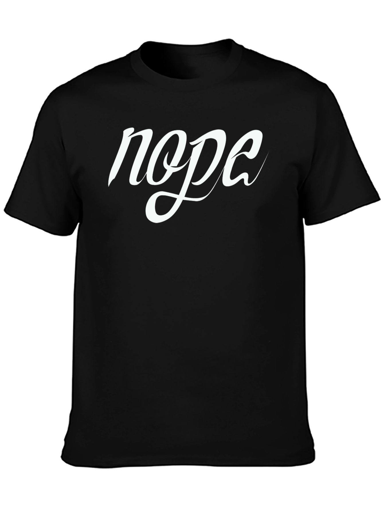 Nope Graphic T-Shirt - Casual Comfort