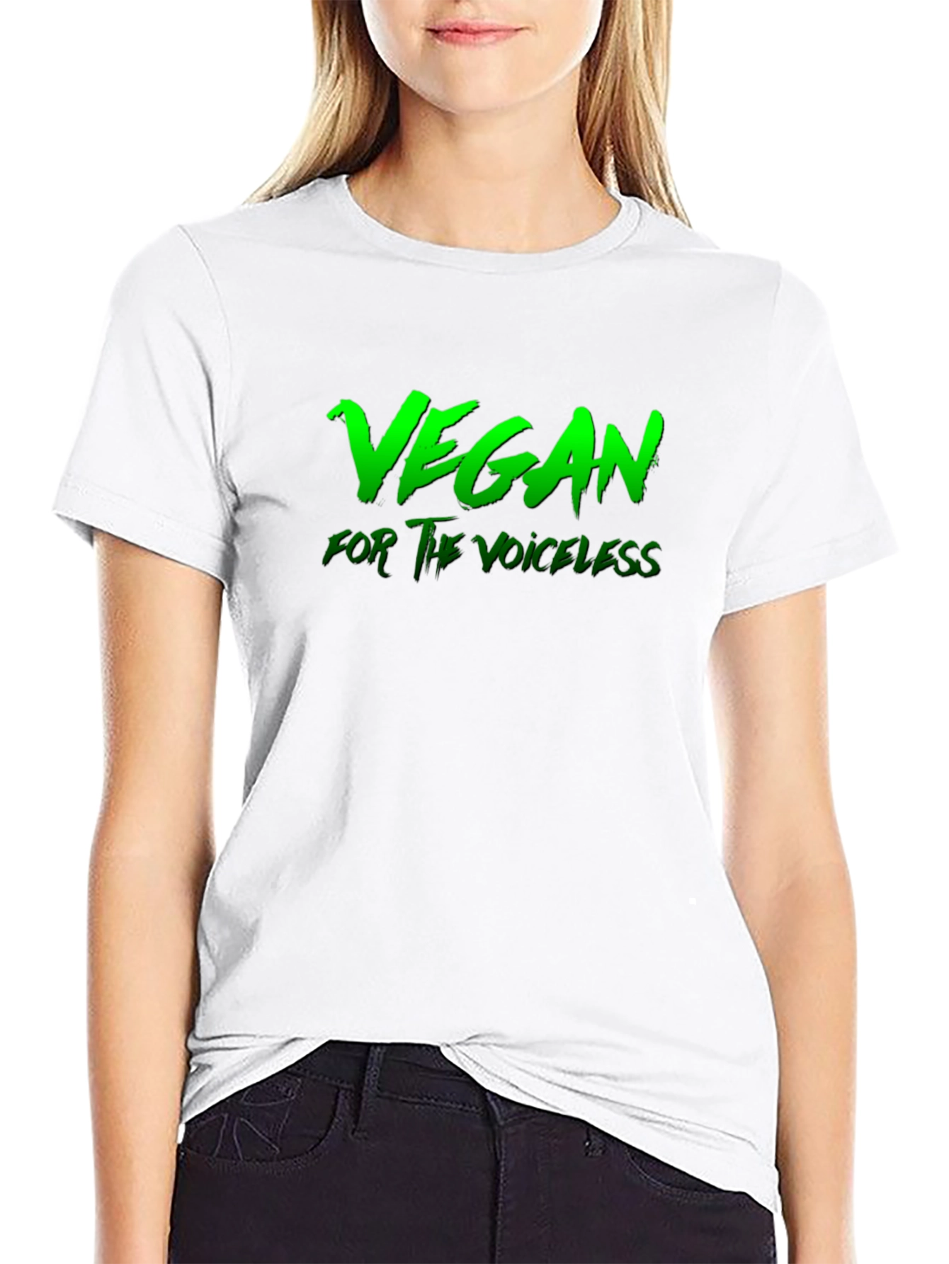 Vegan for the Voiceless Graphic T-Shirt