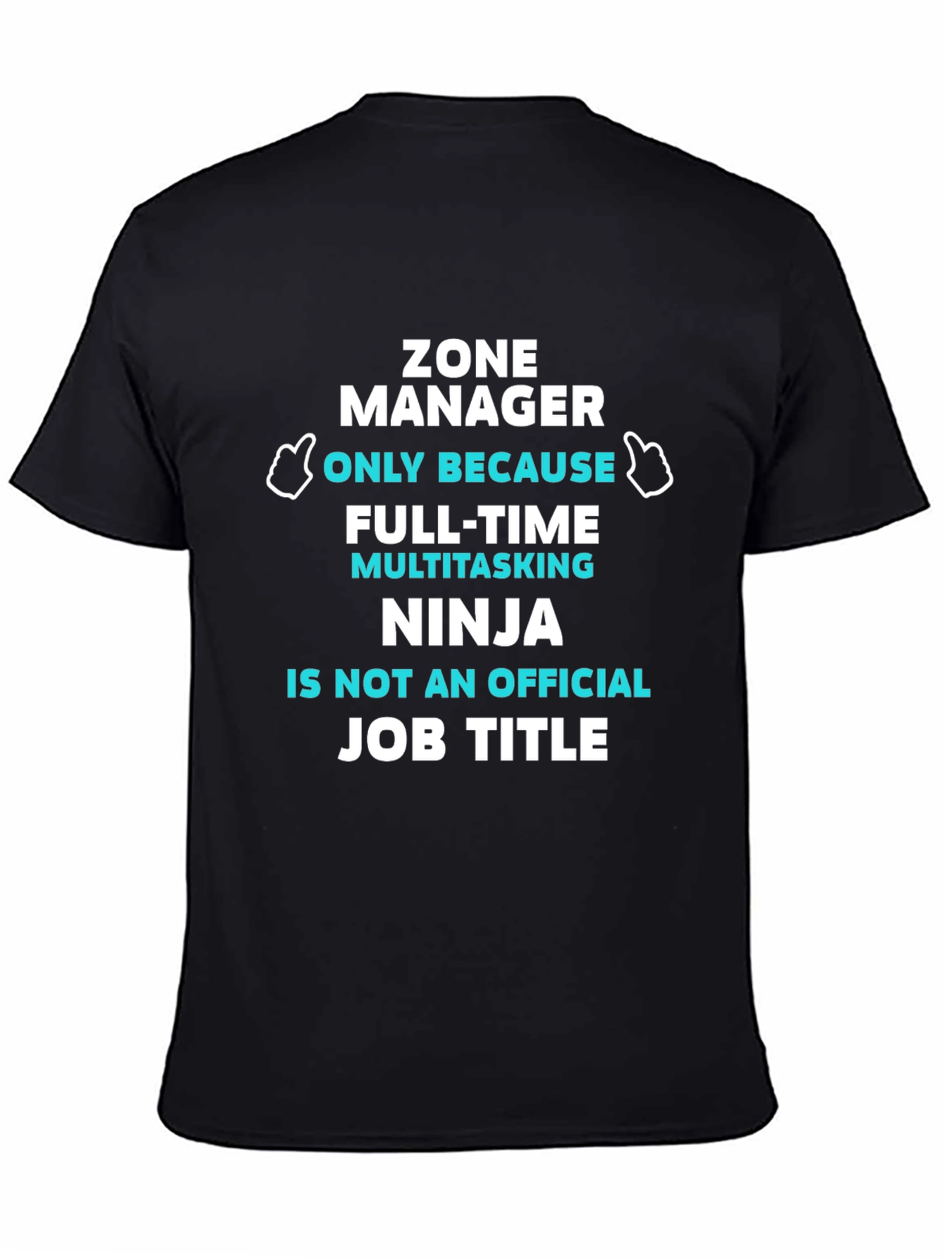 Zone Manager Ninja Graphic T-Shirt