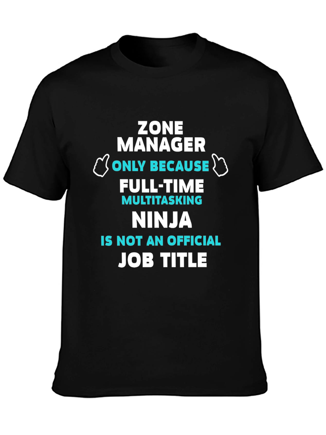 Zone Manager Ninja Graphic T-Shirt