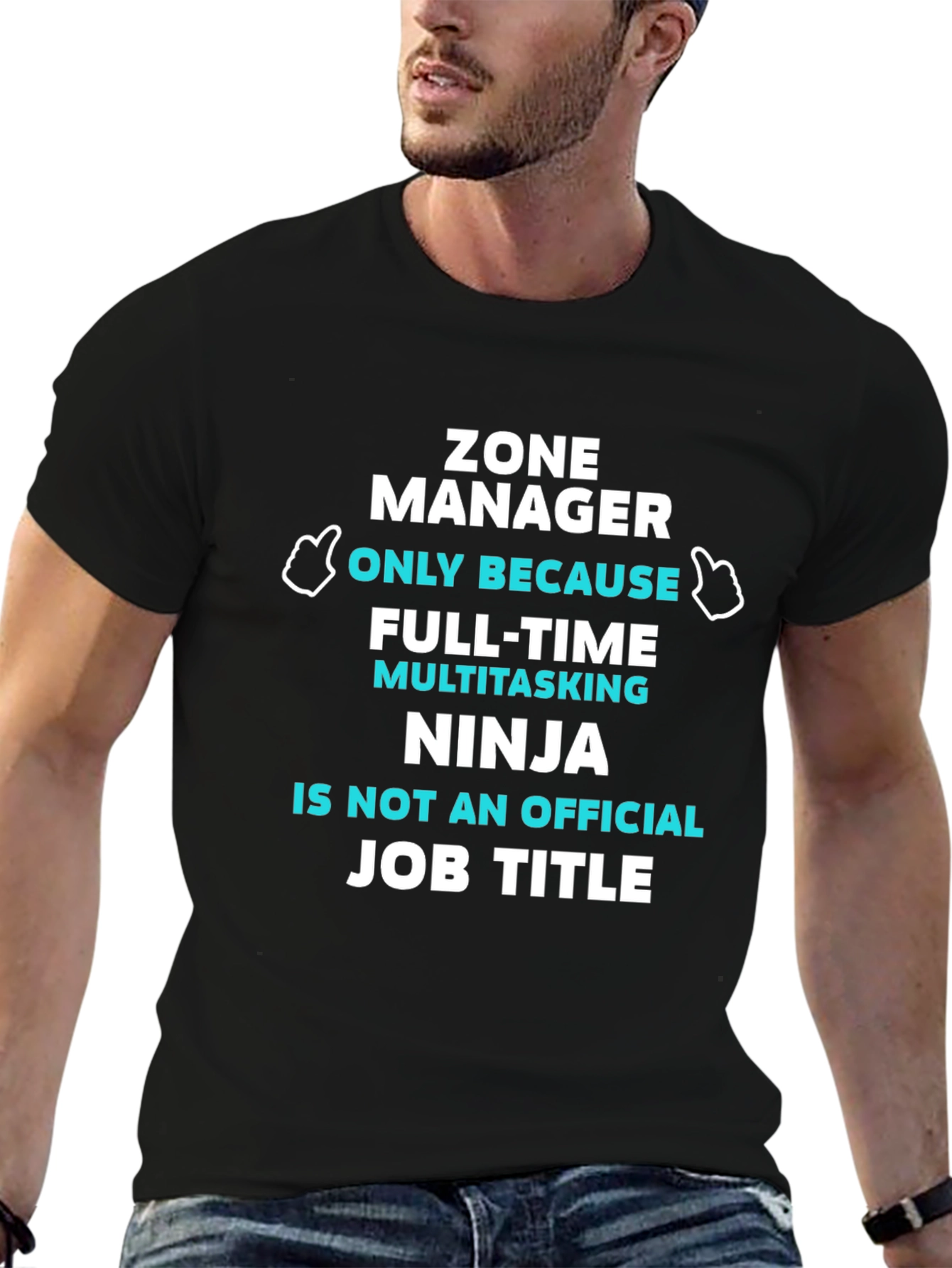Zone Manager Ninja Graphic T-Shirt