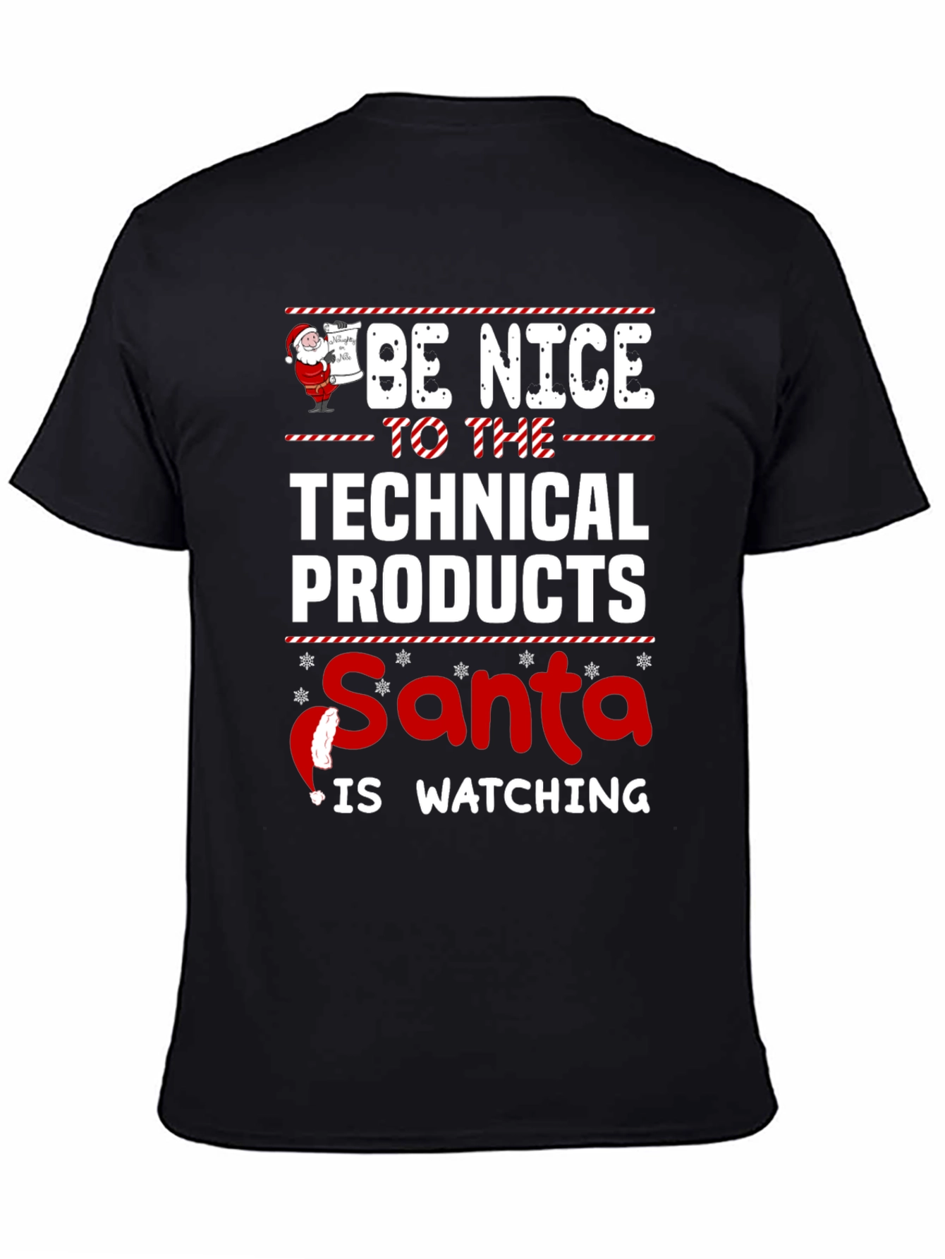 Technical Products Santa Watching T-Shirt