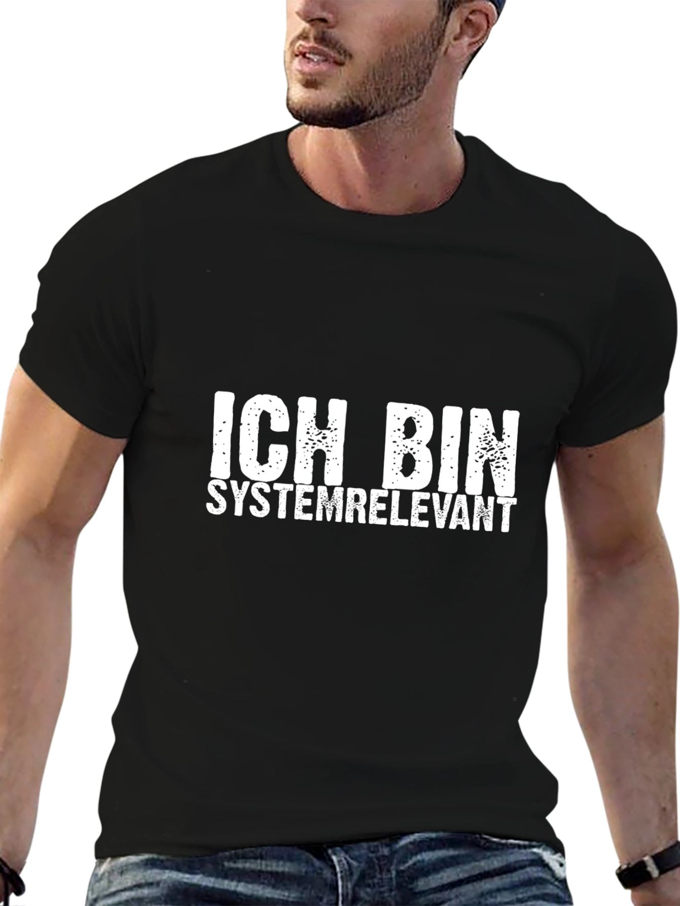 Ich Bin Systemrelevant T-Shirt - Essential Worker
