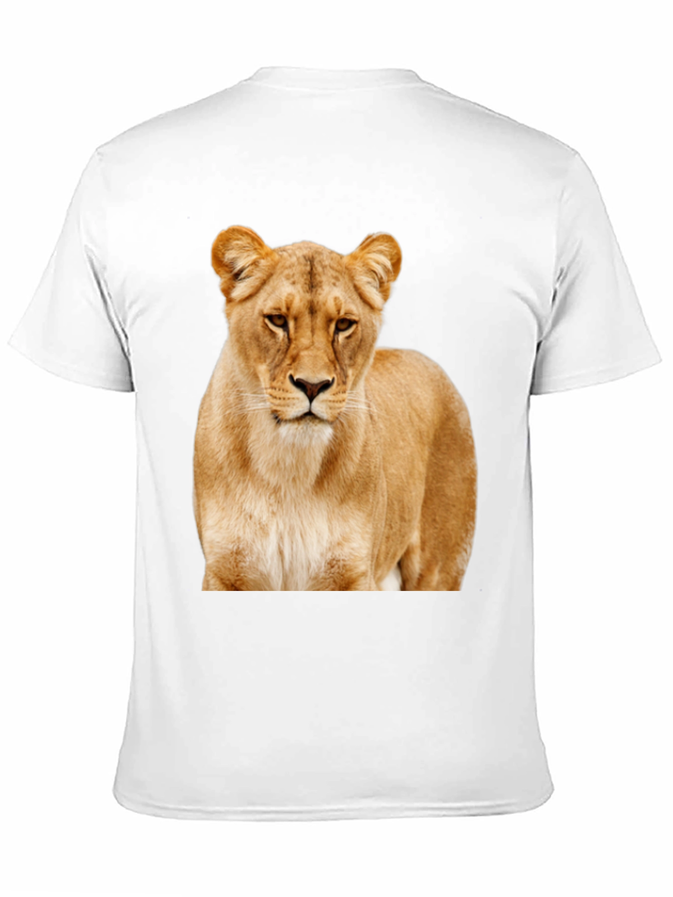 Lion Graphic Tee - Stylish Animal Print T-Shirt